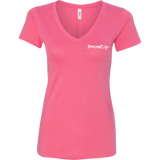 Cycling Good for the Soul: Hot Pink - Women's V-Neck