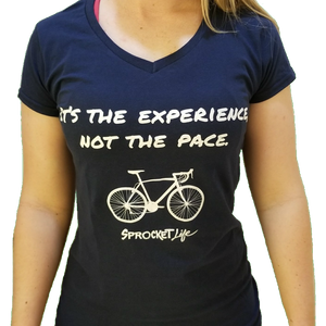 "It's the Experience, Not the Pace" - Women's V-Neck