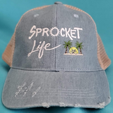 Sprocket Life Vintage Mesh Trucker Hats